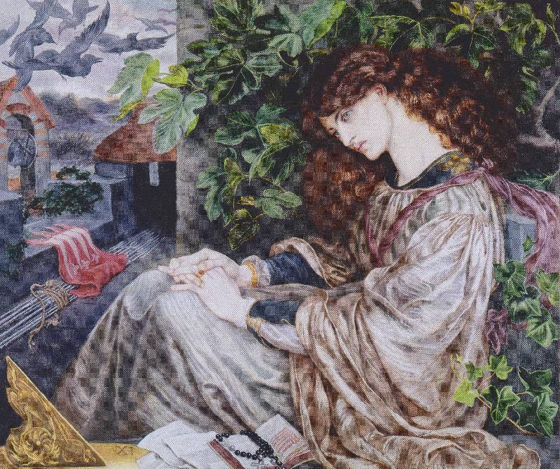 Dante Gabriel Rossetti Pia de Tolomei China oil painting art